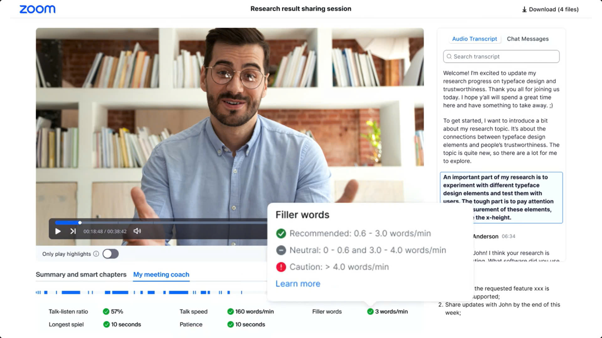 Hướng dẫn cách sử dụng tính năng Smart Recording với Zoom AI Companion-65