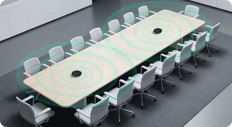 Yealink SP96 – Loa hội nghị Bluetooth với 6 micro và AI khử ồn vượt trội