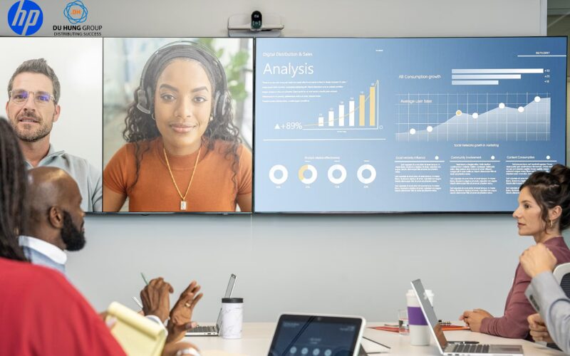 Camera hội nghị Poly Studio E70 - Giải pháp camera kép thông minh cho phòng họp hiện đại