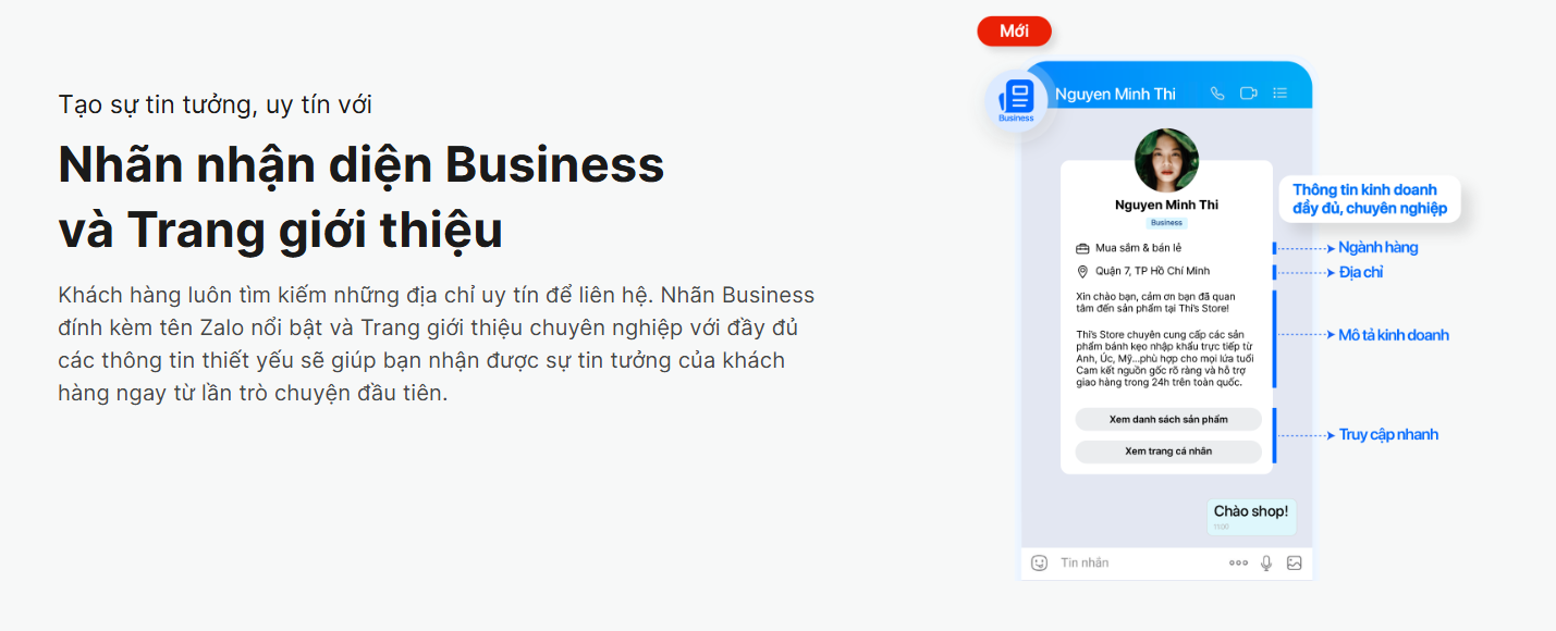 Business Zalo me chính hãng – Đăng ký nhanh, hỗ trợ tận nơi
