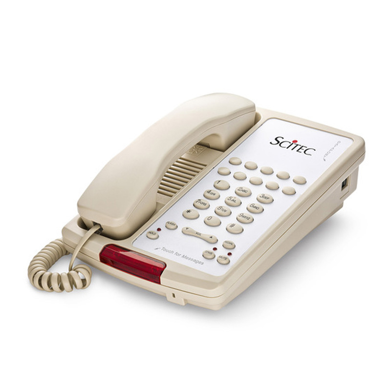 Điện Thoại Khách Sạn Scitec Aegis-10S-08 Single Line Speakerphone 10 Button Ash 88101 Hotel