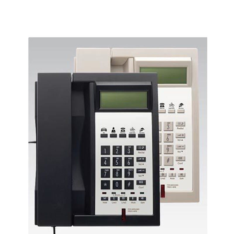 Điện Thoại Khách Sạn Telematrix 3302IP-MWD5 Single Line SIP Guest Room Phone Black 341491IP