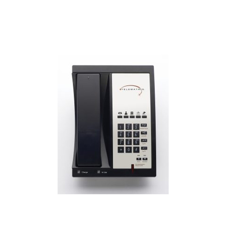Điện Thoại Khách Sạn Telematrix 9600MWD5 1.9Ghz DECT 6.0 Guest Room Cordless 964591 Black
