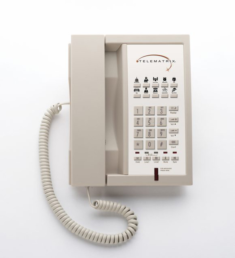 Điện Thoại Khách Sạn Telematrix 3302MWD Two Line 10 Button Speakerphone Ash 34359