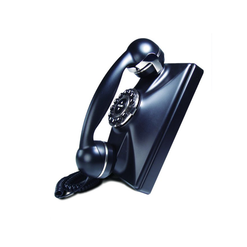 Điện Thoại Khách Sạn Telematrix Retro 1930 Wall Phone Antigue Black