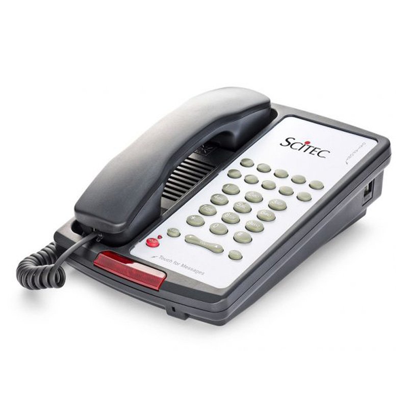 Điện Thoại Khách Sạn Scitec Aegis-10-08 Single Line Hotel Phone 10 Button Black 81002