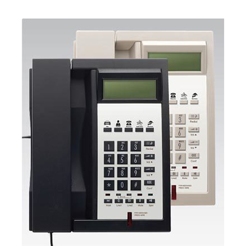 Điện Thoại Khách Sạn Telematrix 3302IP-MWD5 Single Line SIP Guest Room Phone Ash 34149IP