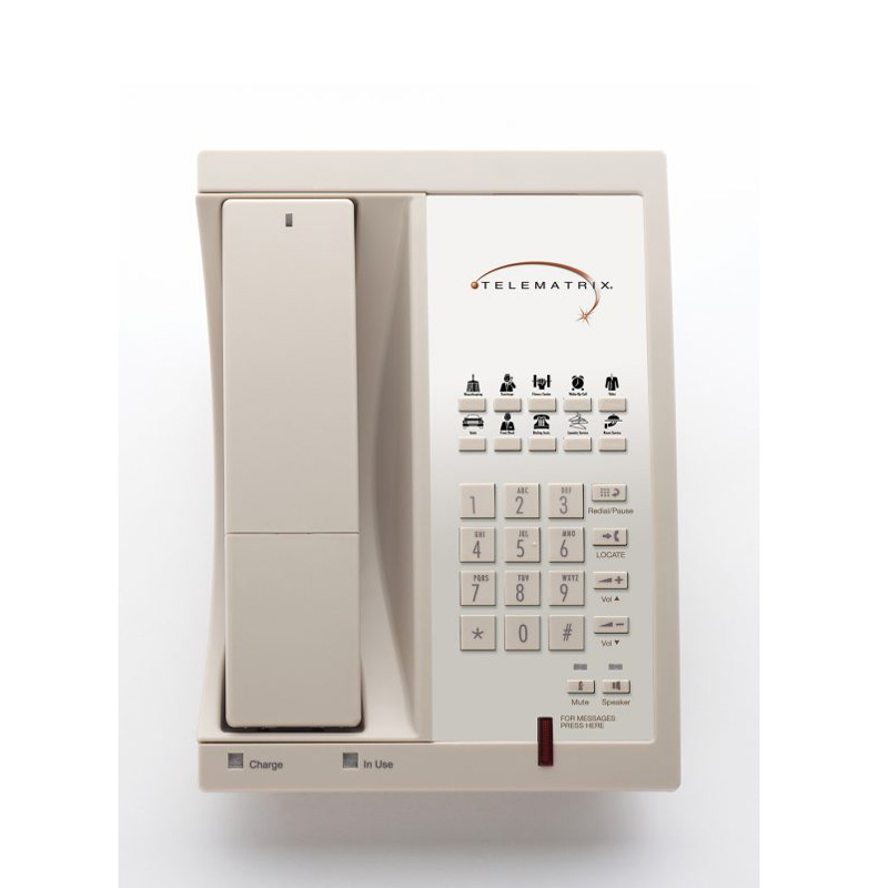 Điện Thoại Khách Sạn Telematrix 9600MWD 1.9Ghz DECT 6.0 Guest Room Cordless 96559