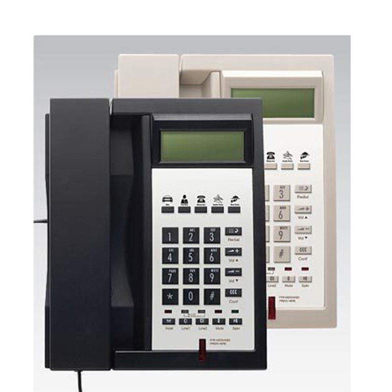 Điện Thoại Khách Sạn Telematrix 3302IP-MWD5 Single Line SIP Guest Room Phone Ash 34149IP