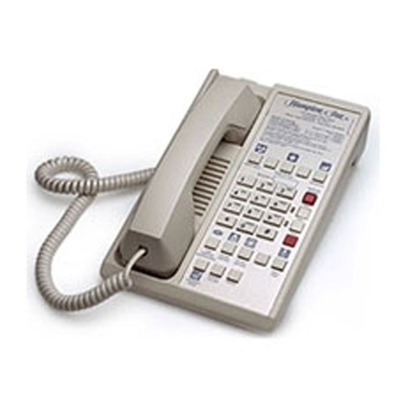 Điện Thoại Khách Sạn Teledex Diamond L2A Two Line Guestroom Telephone Ash