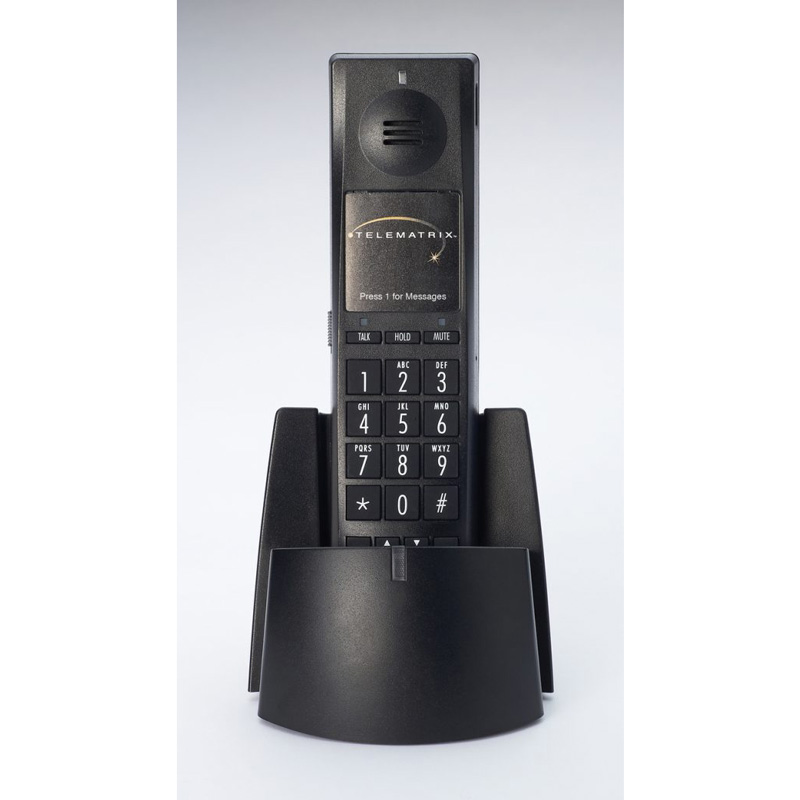 Điện Thoại Khách Sạn Telematrix 9600 Handset 1.9Ghz Guest Room Cordless 965591HDKIT Black