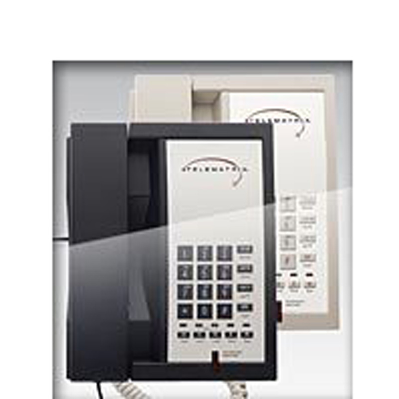 Điện Thoại Khách Sạn Telematrix 3302MWS Two Line Speakerphone Black 340491