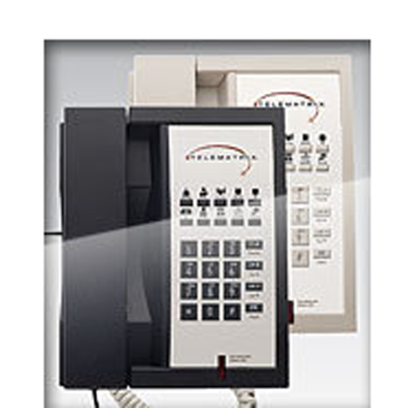 Điện Thoại Khách Sạn Telematrix 3300MW10 Single Line 10 Button Ash 33239