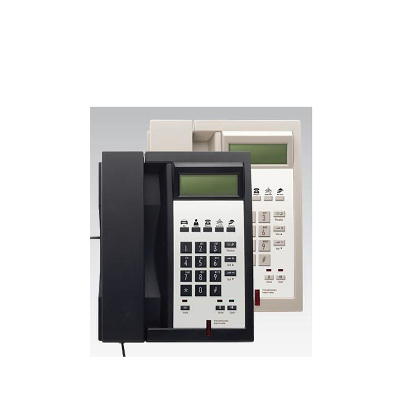 Điện Thoại Khách Sạn Telematrix 3300IP-MWD5 Single Line SIP Guest Room Phone Black 331491IP
