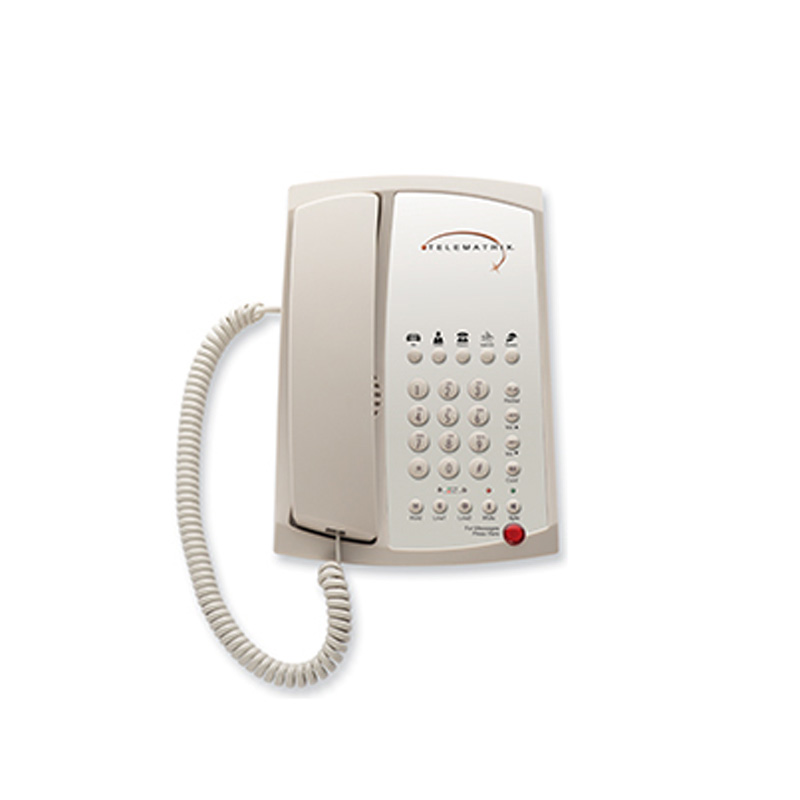 Điện Thoại Khách Sạn Telematrix 3102MWD5 Two Line 5 Button Speakerphone Ash 32149