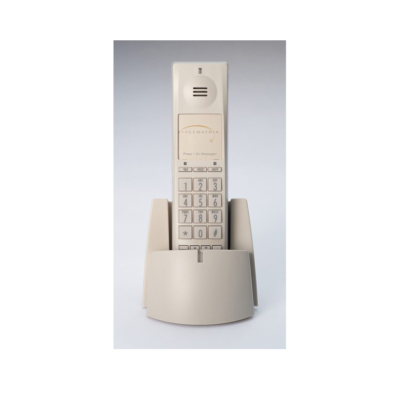 Điện Thoại Khách Sạn Telematrix Handset 1.9Ghz DECT 6.0 Guest Room Cordless 98559HDKIT Ash