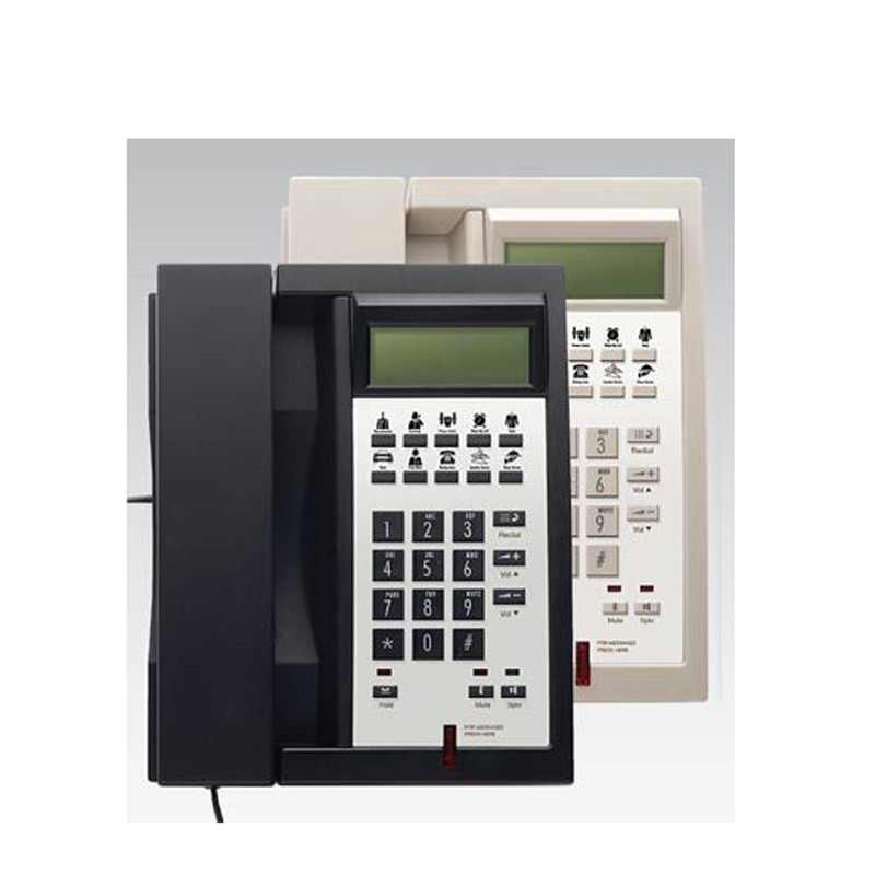 Điện Thoại Khách Sạn Telematrix 3300IP-MWD Single Line SIP Guest Room Phone Ash 33339IP