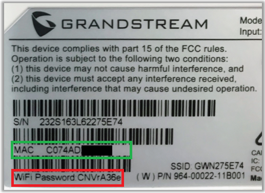 Cài Đặt WiFi GrandStream GWN7605 