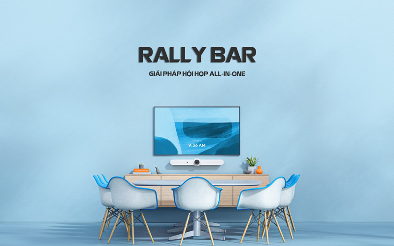 Logitech Rally Bar - Giải Pháp Microsoft Teams Cho Phòng Họp Vừa Và Nhỏ