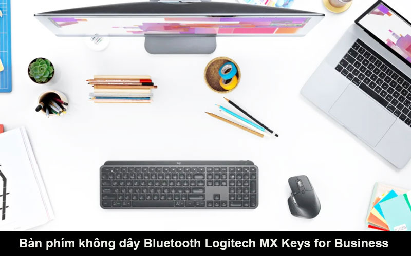 Bàn Phím Không Dây Bluetooth Logitech MX Keys For Business