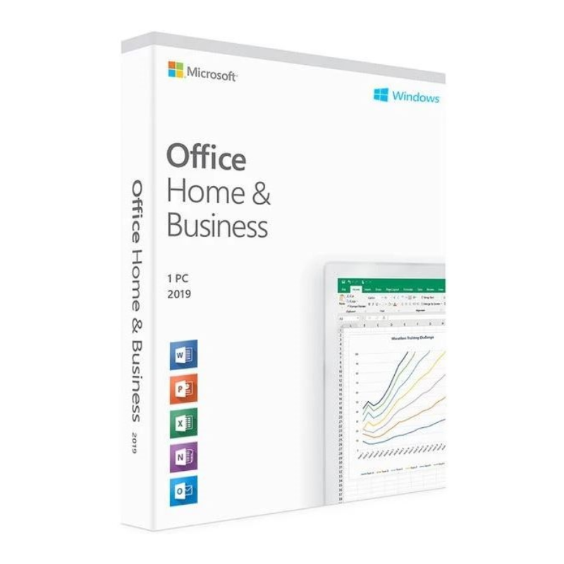 Bản Quyền Microsoft Office Home And Business 2019 English APAC EM Medialess (T5D-03249)