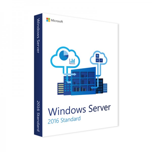 Phần Mềm Microsoft Windows Server Std 2016 64Bit English 1pk DSP OEI DVD 16 Core