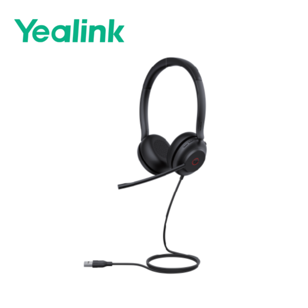 Cuffia Yealink UH35 Dual Teams – USB Con Cancellazione Del Rumore E Audio Superiore