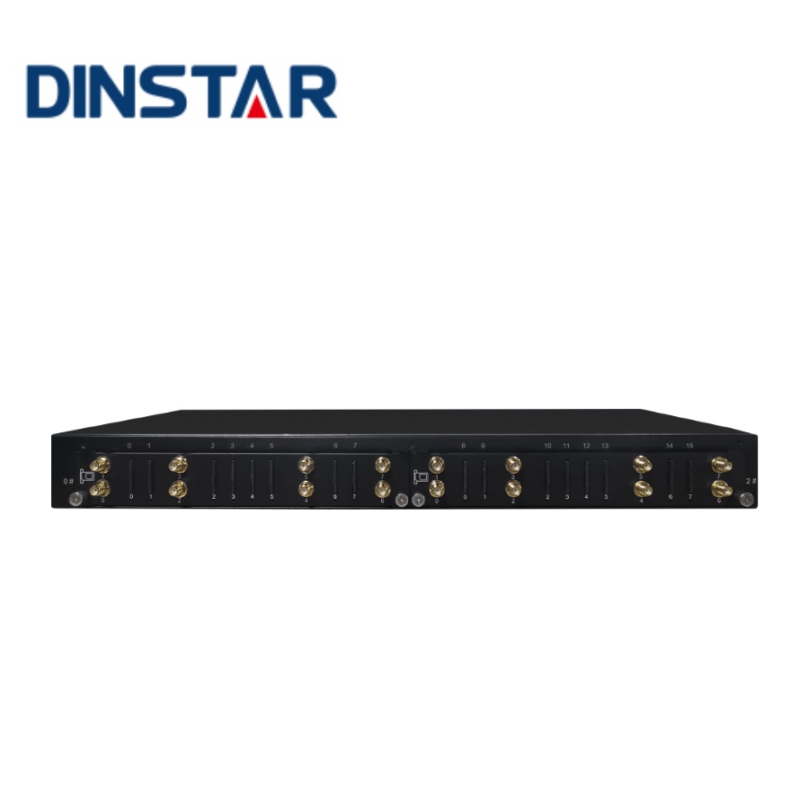 Thiết Bị Gateway Dinstar UC2000-VF-16T-B