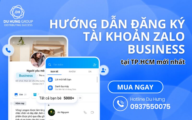 Hướng Dẫn đăng Ký Tài Khoản Zalo Business