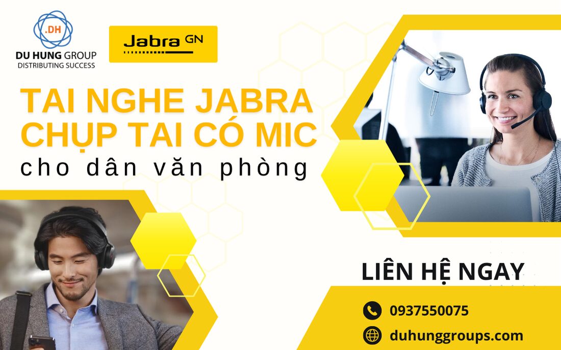 Tai Nghe Jabra Chụp Tai Có Mic