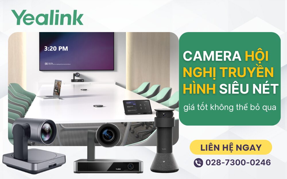 Camera Hội Nghị Truyền Hình Siêu Nét