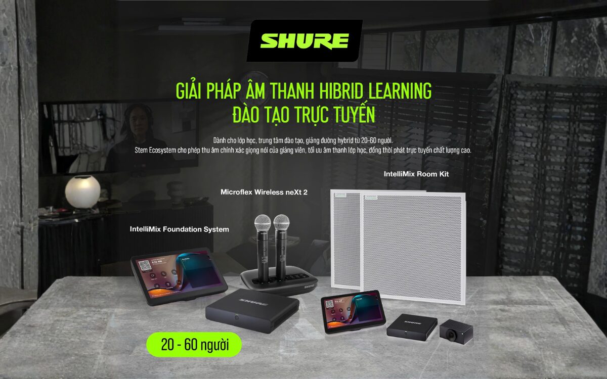 Giải Pháp âm Thanh Hybrid Learning – đào Tạo Trực Tuyến