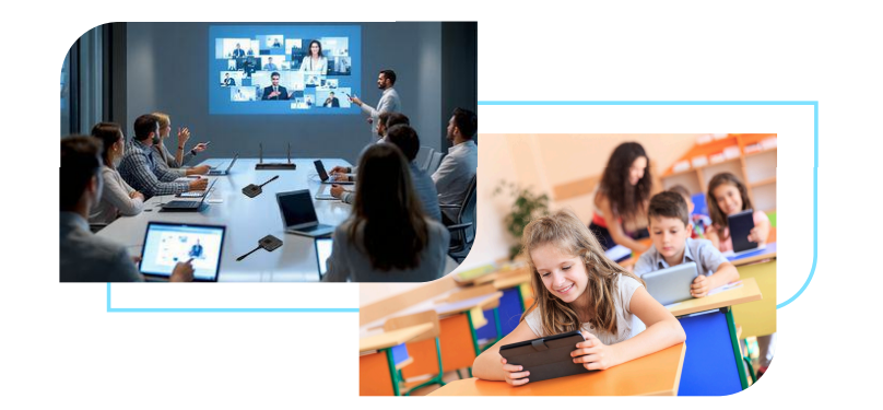 Thiết bị trình chiếu không dây Astros cho phòng họp, đào tạo &amp; hội nghị