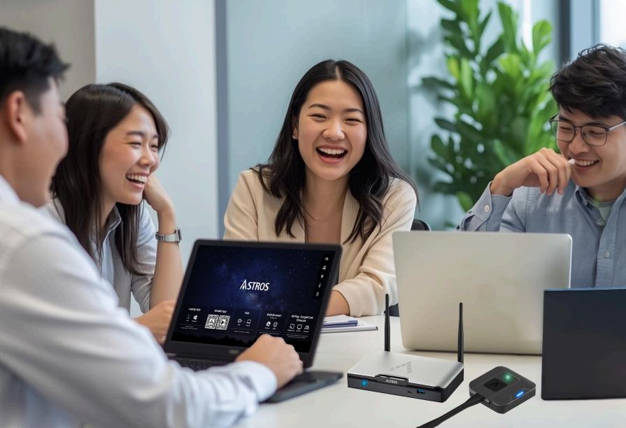 Thiết bị trình chiếu không dây Astros cho phòng họp, đào tạo &amp; hội nghị