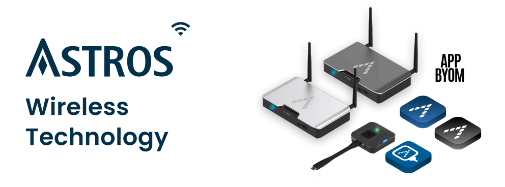 Thiết bị trình chiếu không dây Astros cho phòng họp, đào tạo &amp; hội nghị