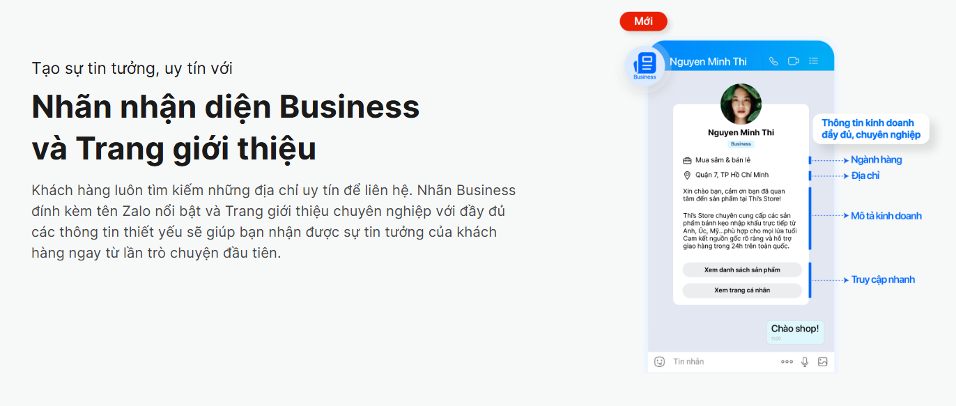 Mua gói Zalo Business giá rẻ - Đăng ký hôm nay, hỗ trợ thiết lập miễn phí