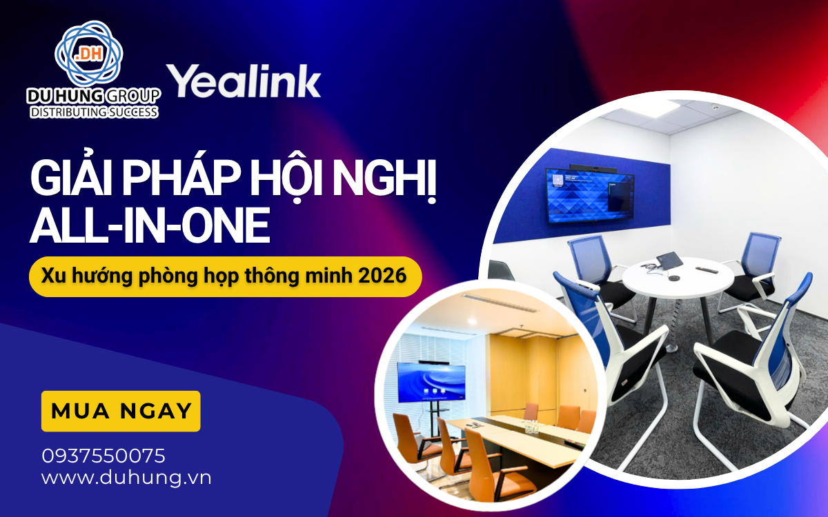 Giải Pháp Hội Nghị All-in-One – Xu Hướng Phòng Họp Thông Minh 2026