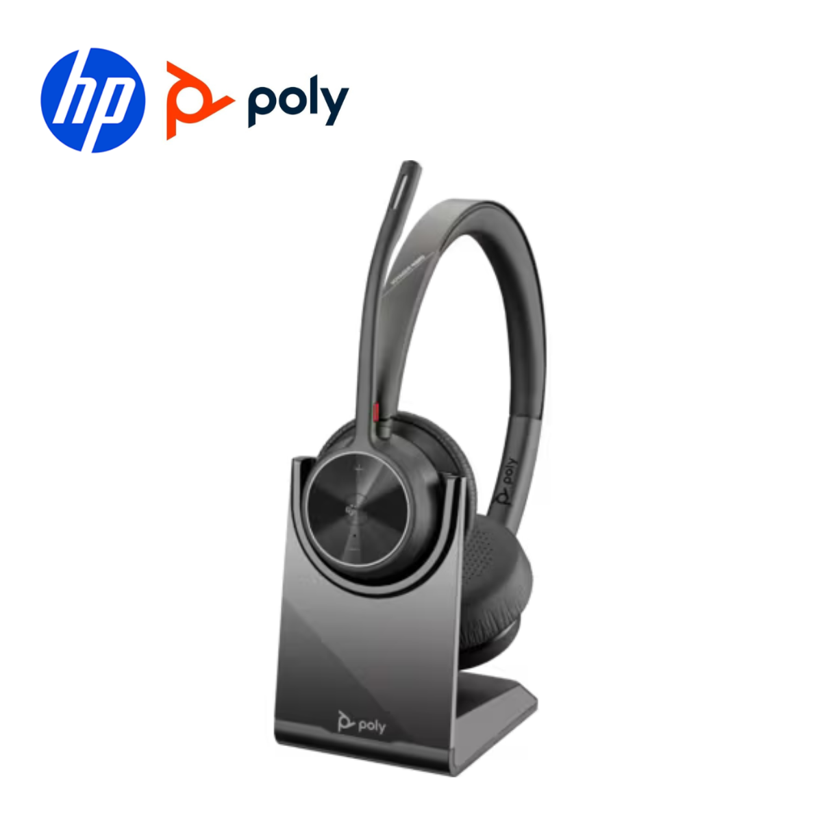 Tai Nghe Poly Voyager 4320 Microsoft Teams Certified +BT700 Dongle +Charging Stand