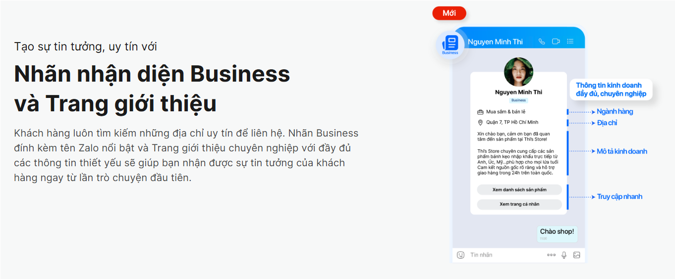 Đăng ký tài khoản Zalo Business chính hãng – Kích hoạt ngay trong ngày