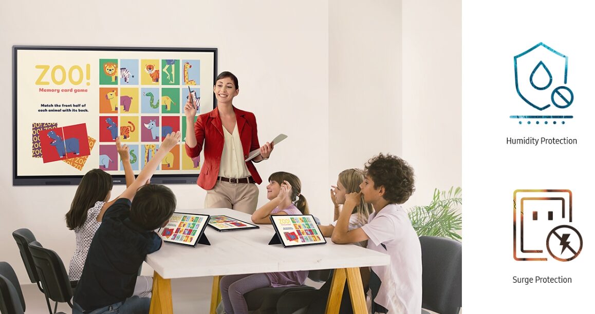 Màn hình tương tác Samsung – Giải pháp hiển thị thông minh cho doanh nghiệp