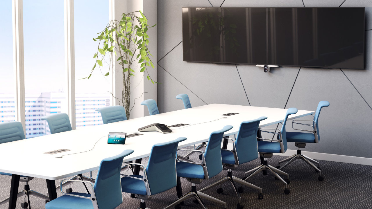 HP Poly Studio E70 – Giải pháp camera hội nghị 4K thông minh cho phòng họp lớn