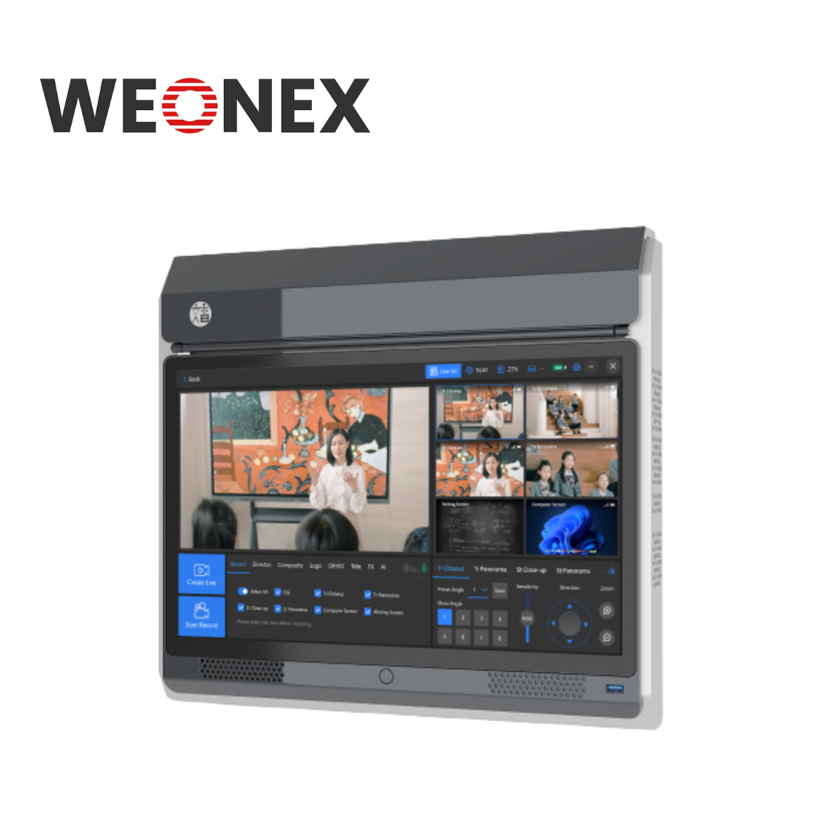 WEONEX W-R02 Series – Thiết bị ghi hình & livestream đa camera