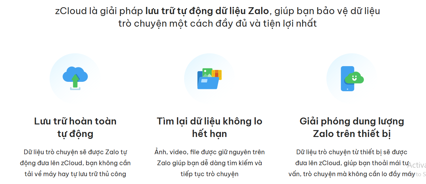 Khám phá zCloud chính hãng giá tốt và các gói lưu trữ phổ biến