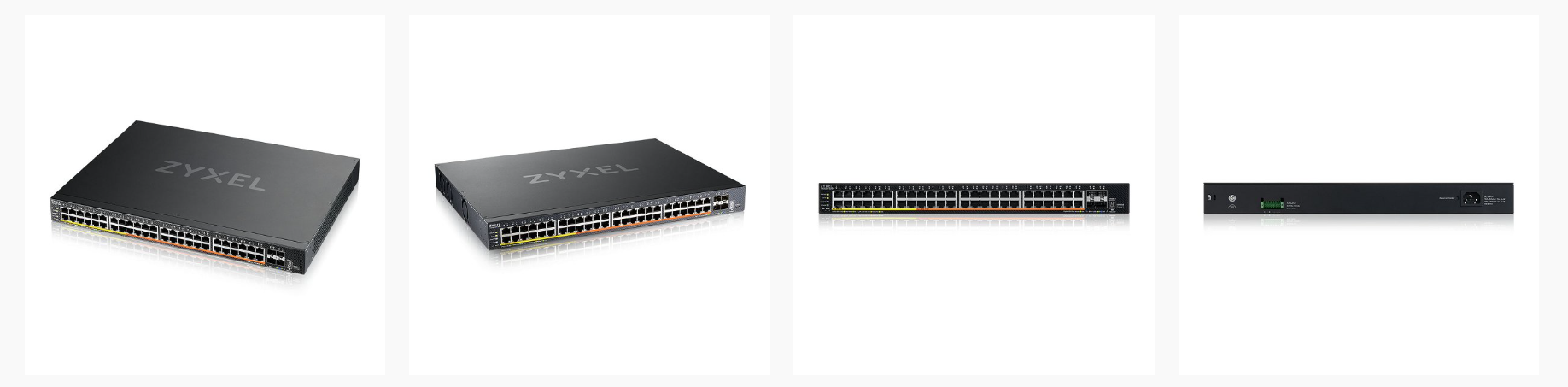 Bộ chuyển mạch Switch Zyxel XMG2230 Series 24/48 cổng GbE/2.5G, 4 cổng uplink 10G