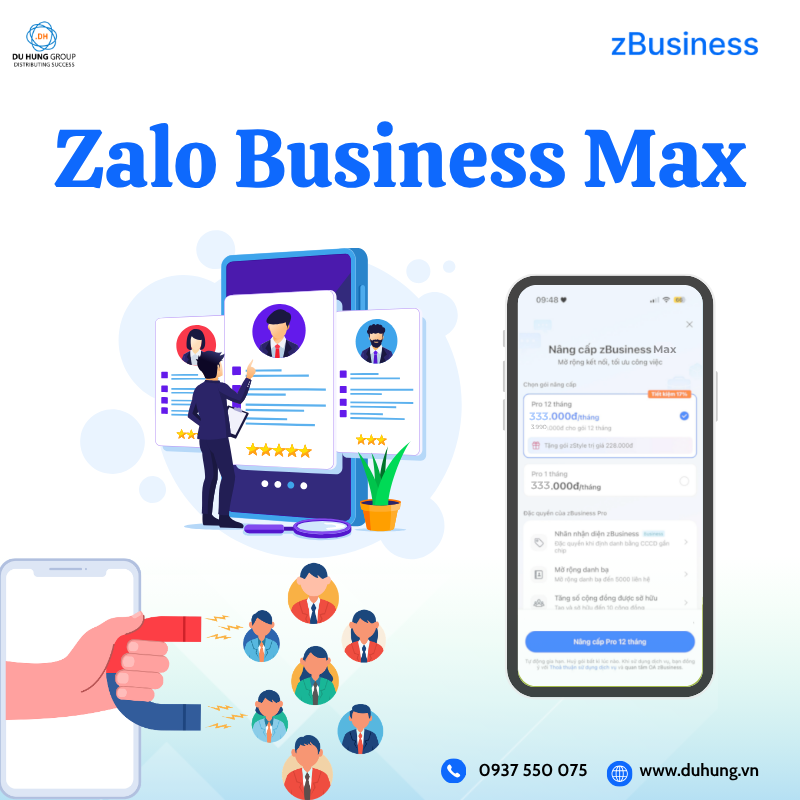 Zalo Business Max