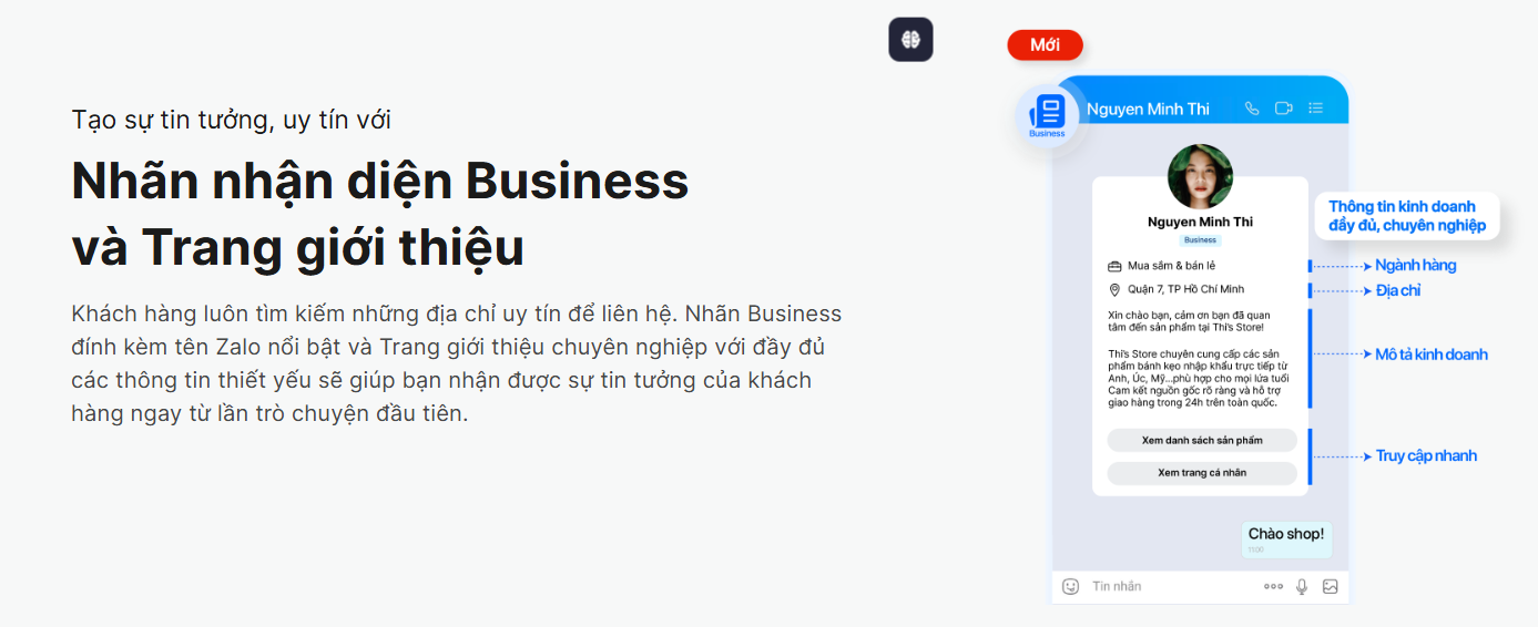 Tại sao nên đăng ký Zalo Business ngay hôm nay?