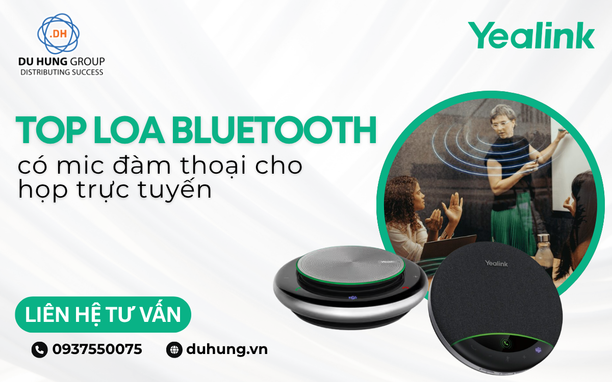 Top Loa Bluetooth Có Mic đàm Thoại Cho Họp Trực Tuyến