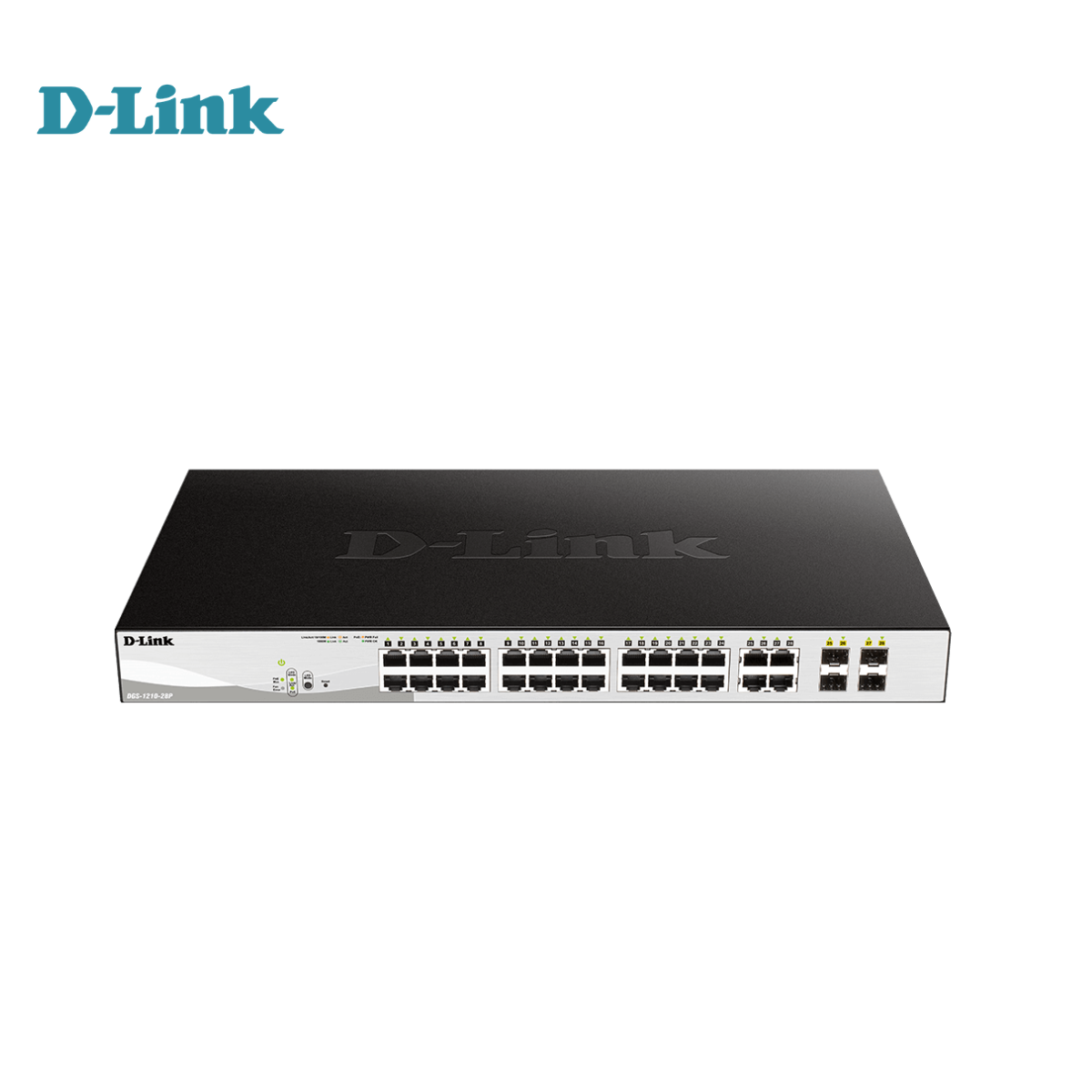 Bộ Chuyển Mạch PoE Thông Minh Quản Lý Gigabit 28 Cổng DGS-1210-28P