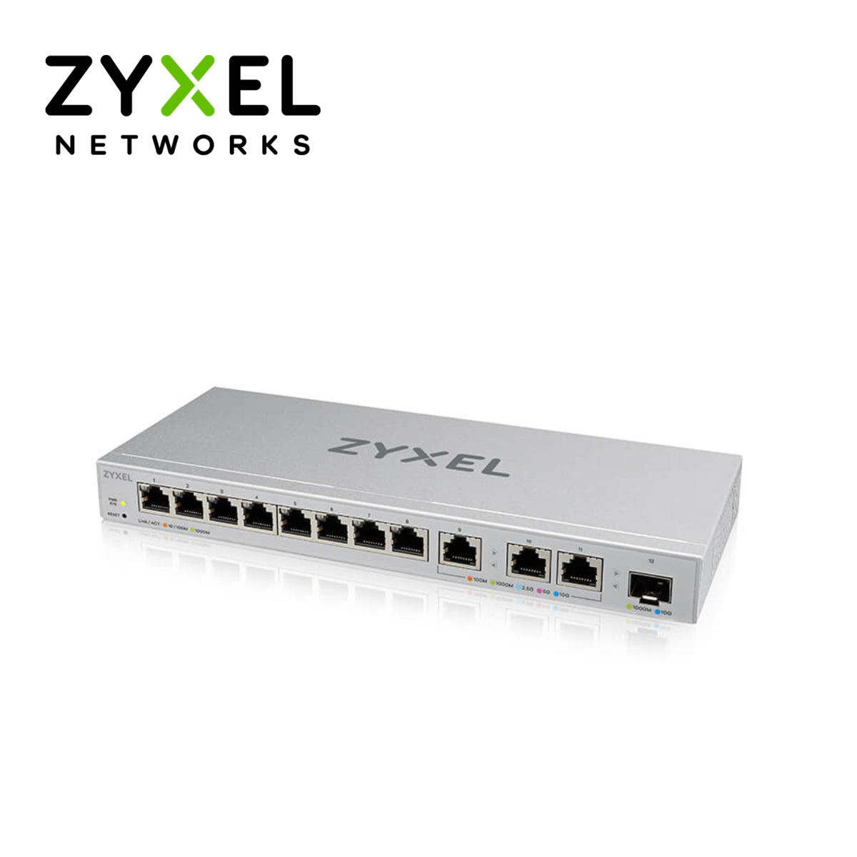 Bộ chuyển mạch Switch Zyxel XGS1250-12 12 Cổng Multi-Gigabit - Ảnh 5