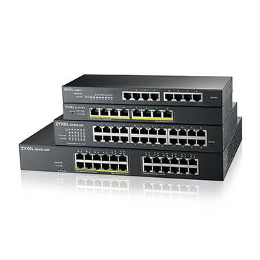 Bộ chuyển mạch Zyxel GS1915 Series quản lý thông minh 8/24 Cổng GbE